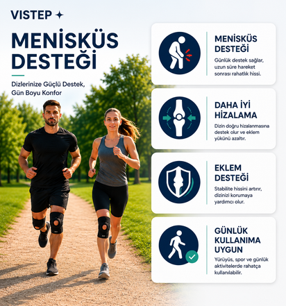 Vistep™ Menisküs Destek Dizliği